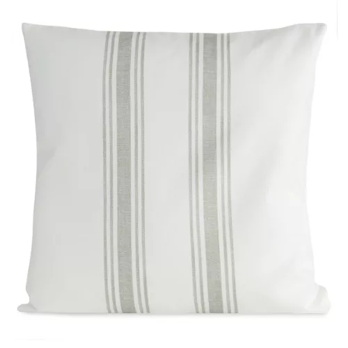 Len díszpárnahuzat Krémszín 50x50 cm