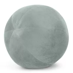 Gaja4 gömb alakú bársony díszpárna Zsálya