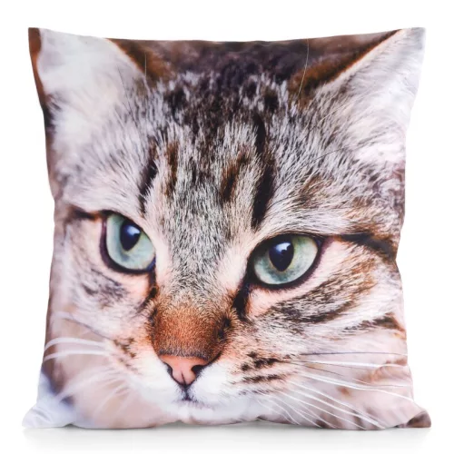 Animal67 cicás párnahuzat Fehér 45x45 cm