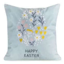 Spring11 húsvéti díszpárnahuzat Kék 45x45 cm
