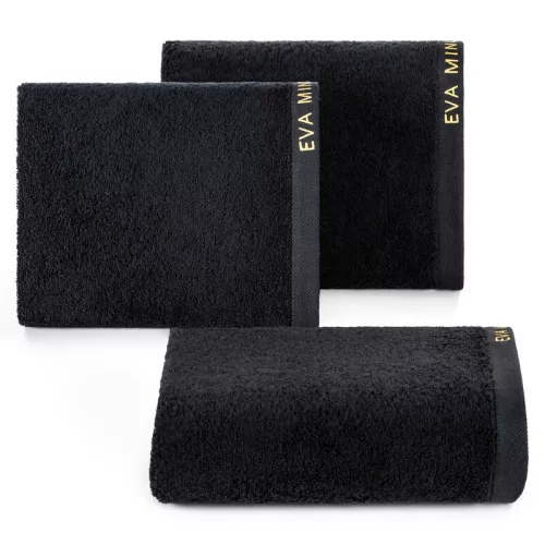 Venus Eva Minge törölköző Fekete 70x140 cm 3db