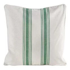 Len díszpárnahuzat Krémszín 50x50 cm