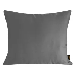 Nova1 pamut-szatén párnahuzat Acélszürke 50x70 cm 1db