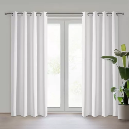 Adley sötétítő függöny Fehér 135x250 cm