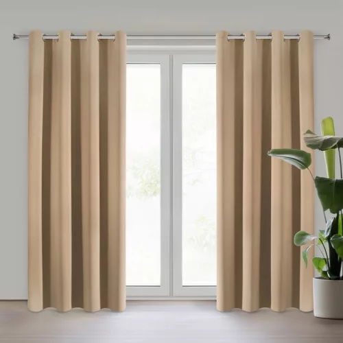 Adley sötétítő függöny Bézs 135x250 cm