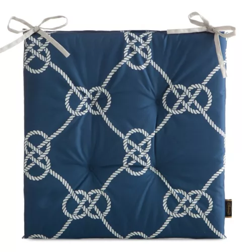 Garden15 kerti székpárna vízálló anyagból tengerész Gránátkék 43x43 cm