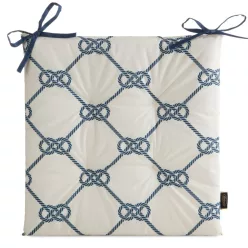   Garden17 kerti székpárna vízálló anyagból tengerész Fehér 43x43 cm