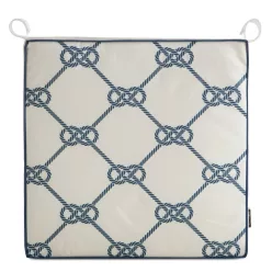   Garden17 kerti székpárna vízálló anyagból tengerész Fehér 42x42x4 cm