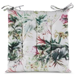   Garden31 kerti székpárna vízálló anyagból Fehér 40x40x5 cm