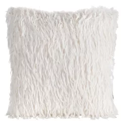 Adore szőrme hatású párnahuzat Fehér 45x45 cm