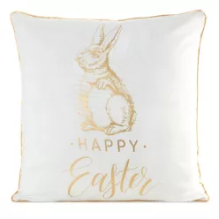Spring43 húsvéti díszpárnahuzat Fehér 45x45 cm