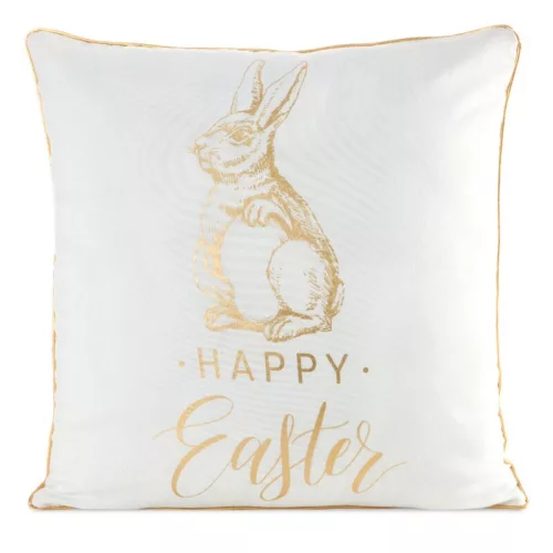 Spring43 húsvéti díszpárnahuzat Fehér 45x45 cm