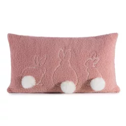   Spring54 húsvéti díszpárnahuzat Pasztell rózsaszín 30x50 cm