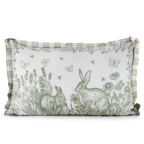 Spring60 húsvéti díszpárnahuzat Krémszín 30x50 cm