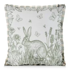 Spring61 húsvéti díszpárnahuzat Krémszín 45x45 cm