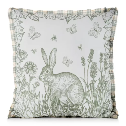 Spring61 húsvéti díszpárnahuzat Krémszín 45x45 cm