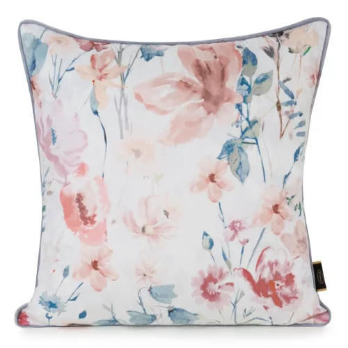 Velvet bársony párnahuzat Fehér 45x45 cm