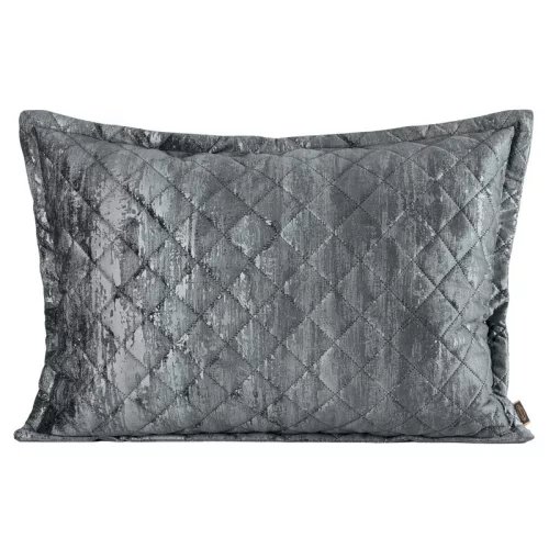 Blink43 bársony párnahuzat Acélszürke 50x70 cm