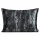 Blink43 bársony párnahuzat Fekete 50x70 cm