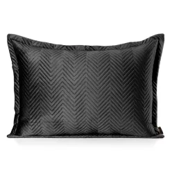 Sofia bársony párnahuzat Fekete 50x70 cm