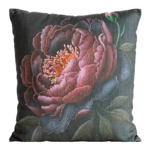 Len54 párnahuzat Fekete 45x45 cm