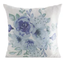   Len45 párnahuzat lenvászon szerű anyagból Fehér 45x45 cm