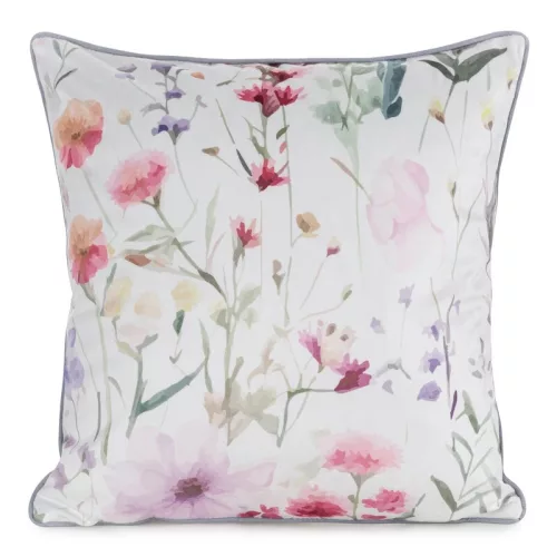 Velvet152 bársony párnahuzat Fehér 45x45 cm