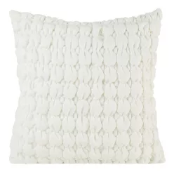 Velvet bársony párnahuzat Fehér 45x45 cm