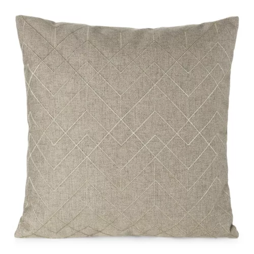 Mila párnahuzat lenvászon szerű anyagból Bézs 45x45 cm