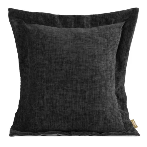 Elegant2 díszpárnahuzat Fekete 55x55 cm