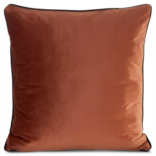 Gaja2 bársony párnahuzat Téglavörös 45x45 cm