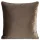 Gaja2 bársony párnahuzat Sötétbarna 60x60 cm