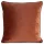 Gaja2 bársony párnahuzat Téglavörös 60x60 cm