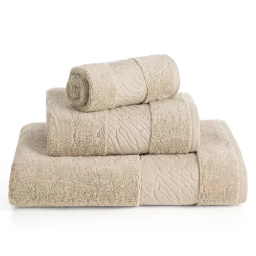 Royal minőségi pamut törölköző Bézs 30x50 cm 6db