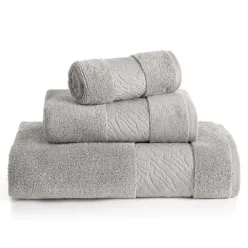 Royal minőségi pamut törölköző Ezüst 30x50 cm 6db