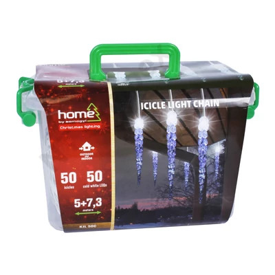 Jégcsap fényfüzér kültéri 