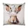 párnahuzat 45x45cm, nyuszi virágokkal