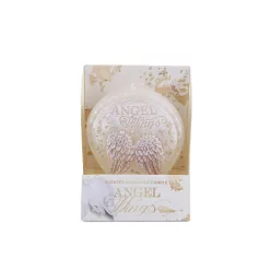 Dísz gyertya Rustick Angel Wings 7,5cm krém
