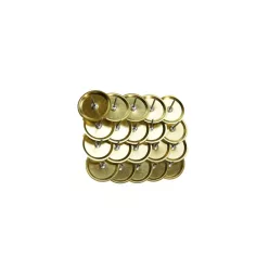 Gyertyatüske közepes D45mm ,arany 
