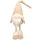 Figura orrmanó textil álló 55cm bézs
