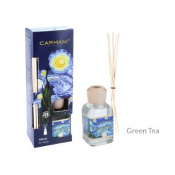   SZOBAILLATOSÍTÓ 100ML-VAN GOGH:CSILLAGOS ÉJ DOBOZBAN,RATTANPÁLCIKÁVAL,GREEN TEA