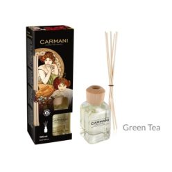   SZOBAILLATOSÍTÓ 100ML, MUCHA DOBOZBAN, RATTANPÁLCIKÁVAL, GREEN TEA